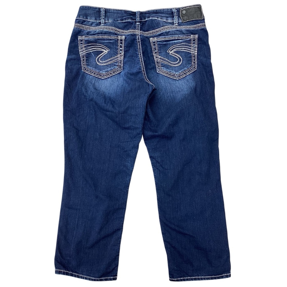 SILVER JEANS Suki Mid Capri Jeans W31